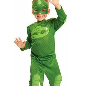 Costume PJ MASKS  Gekko  size 4T-6Y